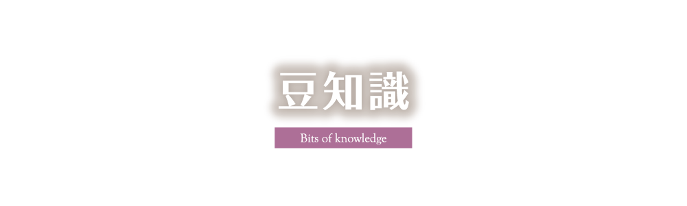 豆知識